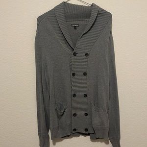 EXPRESS CARDIGAN in GREY
